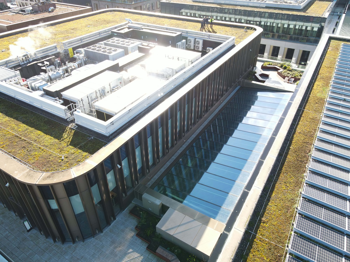 Dublin Landings Atrium Roof Light Block 3