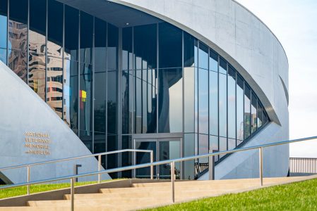 National Veterans Memorial and Museum close up