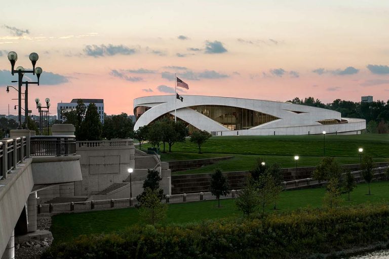 overview of the grounds around the NVMM