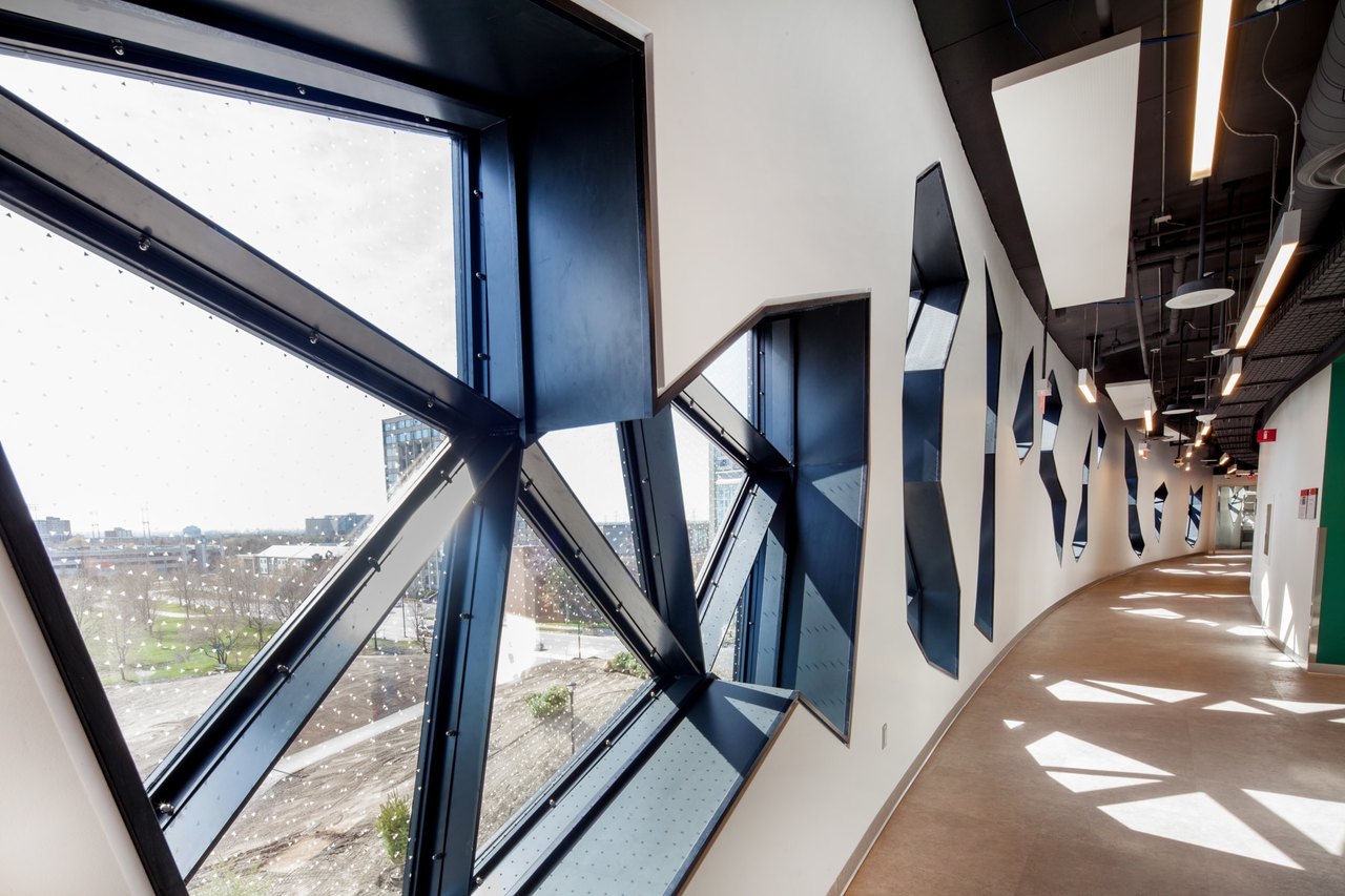 internal view - York University, Vancouver - APA Facade Systems