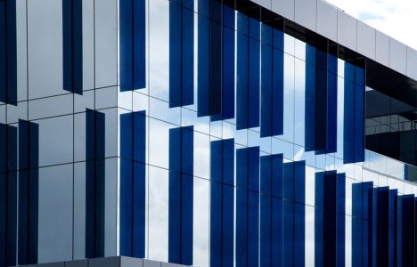 Grifols - Glass Fins - Curtain Wall Systems - APA Facade Systems