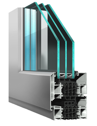 ST80 Window - thermally efficient window -APA Facade Systems