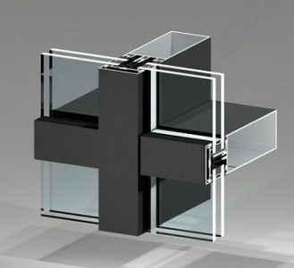 TB60 curtain wall