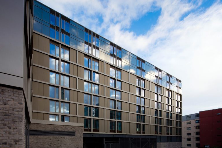 Side Elevation - Vita Student Accommodation - - APA Facade Systems