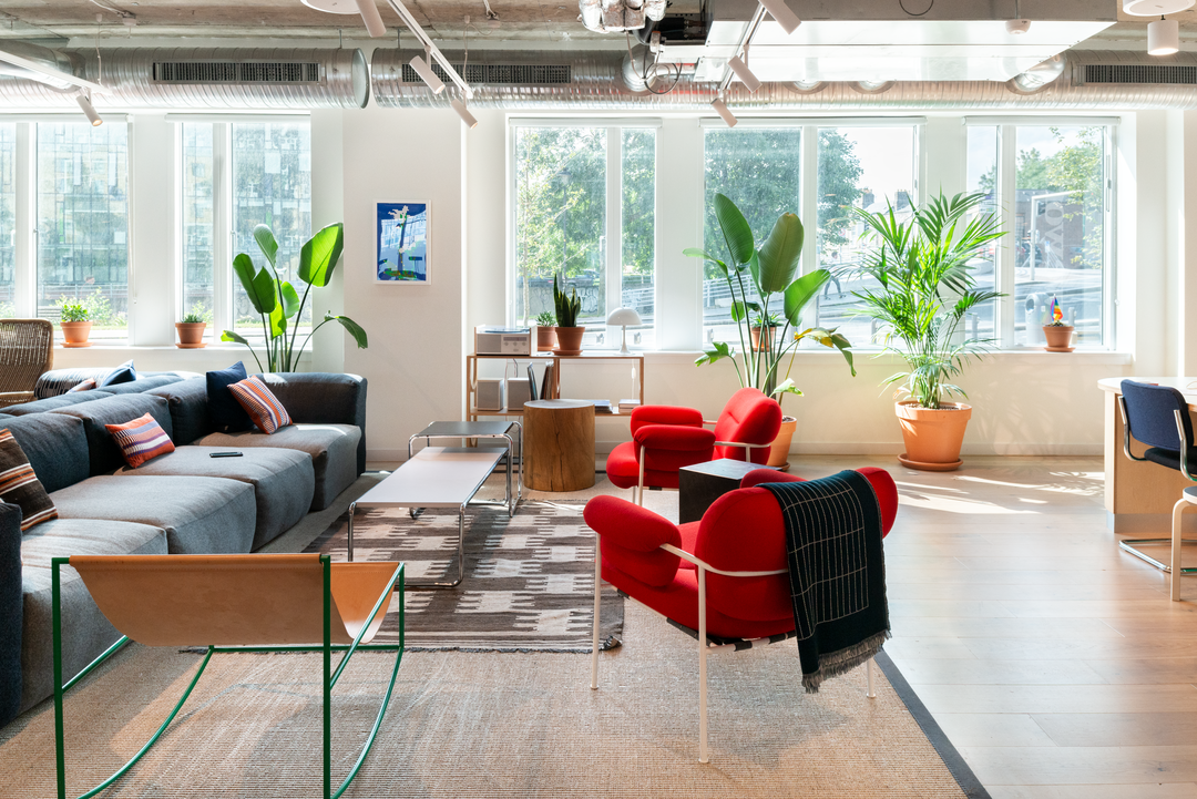 Communal area- We Work