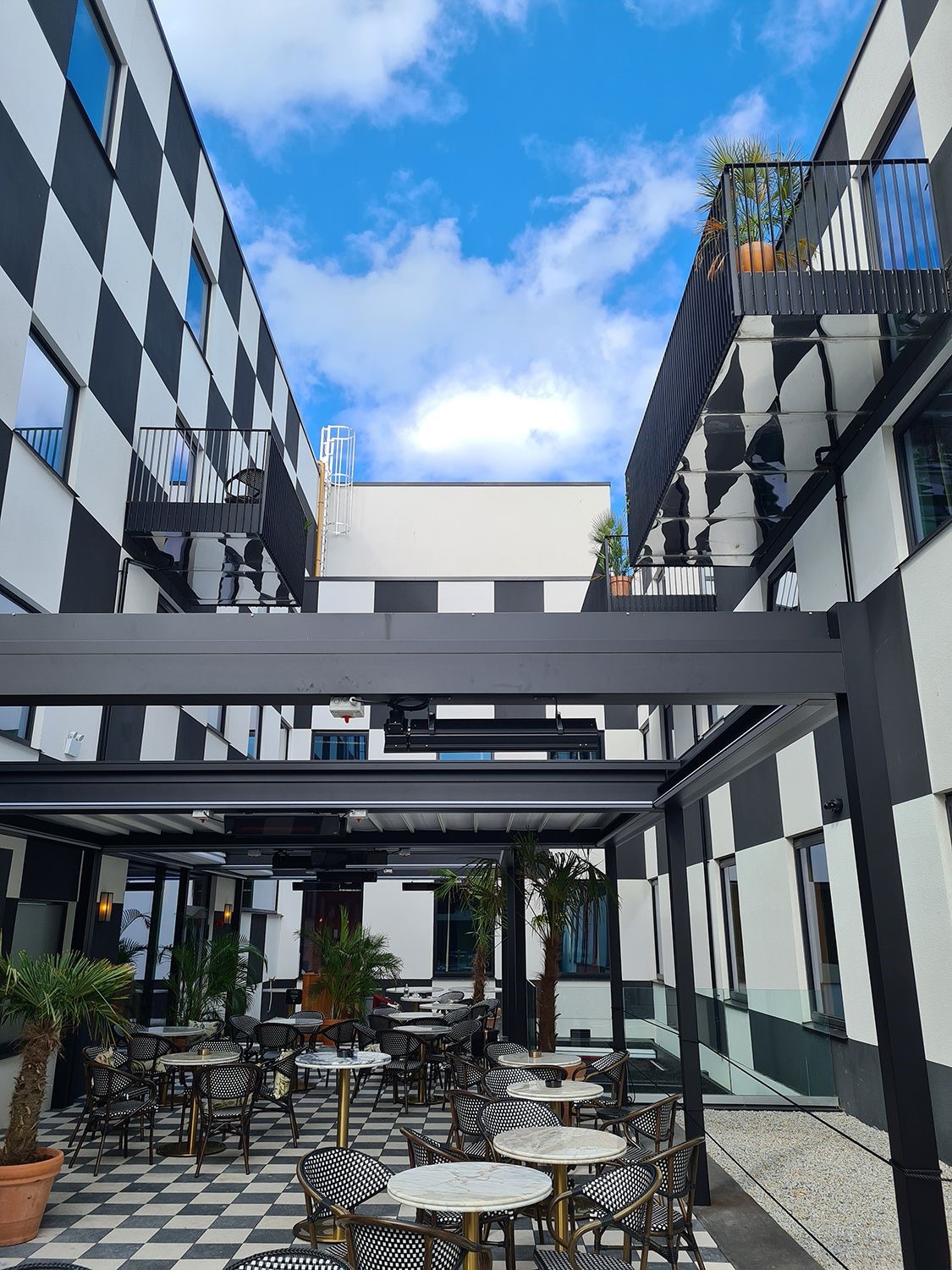 Courtyard area