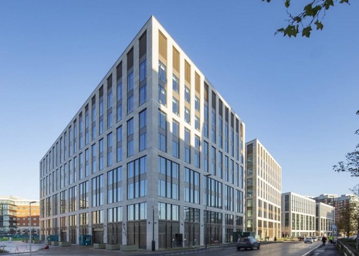 Storefronts - TB60 Facade System - Wellington Place Office Development - Leeds
