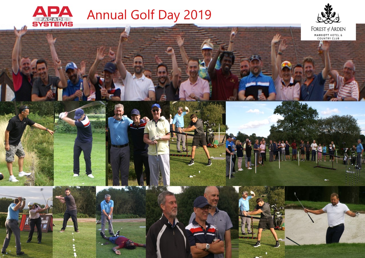 APA Facade Systems Annual UK Golf Outing