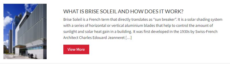 What is Brise Soleil