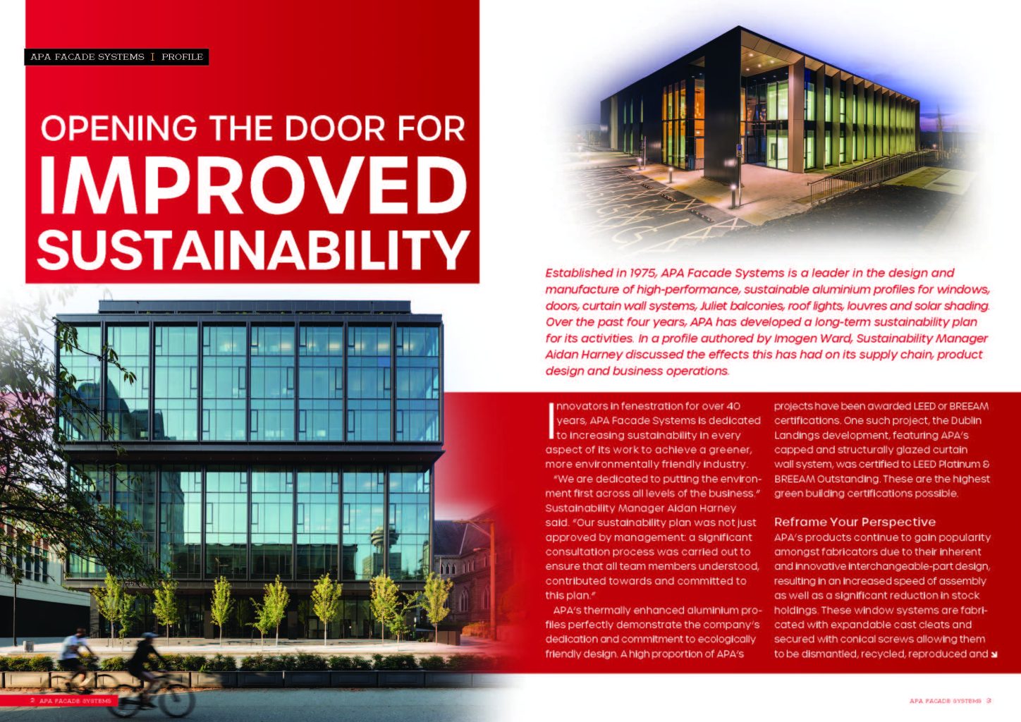Sustainability Article - APA Facade Systems
